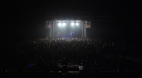 By the time the headliners hit the stage, the Cram Jam crowd was at its peak (Nick Major photo)