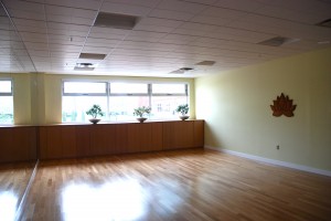 The Kwantlen yoga studio at the Richmond campus is one of Kwantlen's several recreational facilities. (Jocelyn Gollner photo)